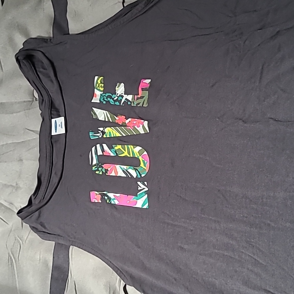 Old Navy Love Grey tank